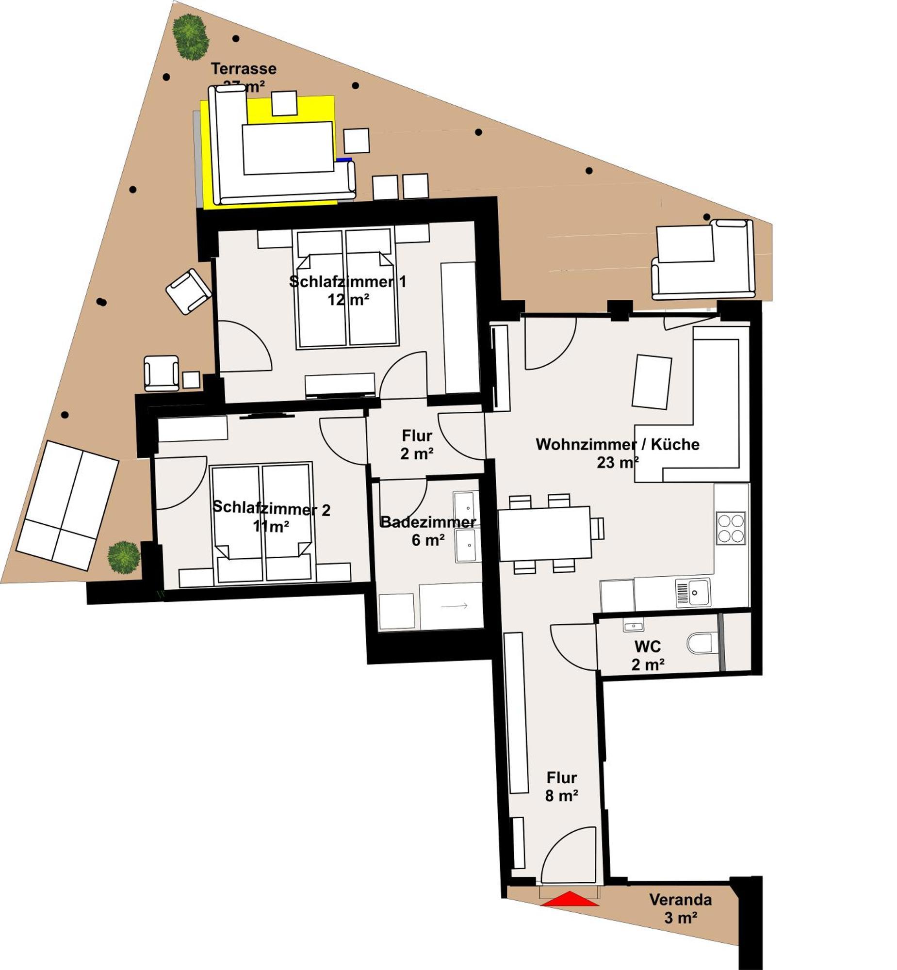 100 Qm Penthouse, Self-Check-In, 2 Parkplaetze Lägenhet Graz Exteriör bild